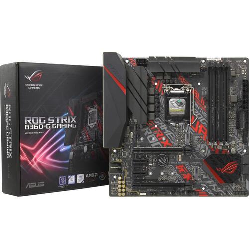 Материнская плата Socket LGA1151 ASUS ROG STRIX B360-G GAMING 4DDR4 MicroATX