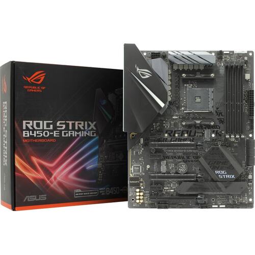 Материнская плата Socket AM4 ASUS ROG STRIX B450-E GAMING 4DDR4 ATX