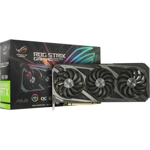 Игровая видеокарта ASUS ROG Strix ROG-STRIX-RTX3080TI-O12G-GAMING GeForce<sup>®</sup> RTX 3080 Ti OC 12 Гб GDDR6X