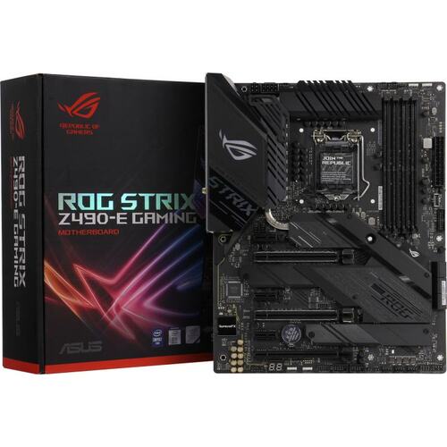 Материнская плата Socket LGA1200 ASUS ROG STRIX Z490-E GAMING 4DDR4 ATX