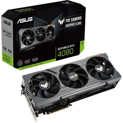 Игровая видеокарта ASUS TUF Gaming TUF-RTX4080-O16G-GAMING GeForce<sup>®</sup> RTX 4080 OC 16 Гб GDDR6X