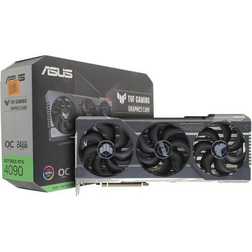 Игровая видеокарта ASUS TUF Gaming TUF-RTX4090-O24G-GAMING GeForce<sup>®</sup> RTX 4090 OC 24 Гб GDDR6X