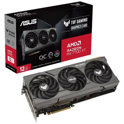 ASUS TUF Gaming TUF-RX7700XT-O12G-GAMING RADEON RX 7700 XT 12 Гб GDDR6