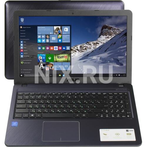 Ноутбук ASUS VivoBook X543MA <90NB0IR7-M22070> (Intel Pentium Silver N5030, 4 ГБ, 256 Гб SSD, WiFi, Bluetooth, Linux, 15")