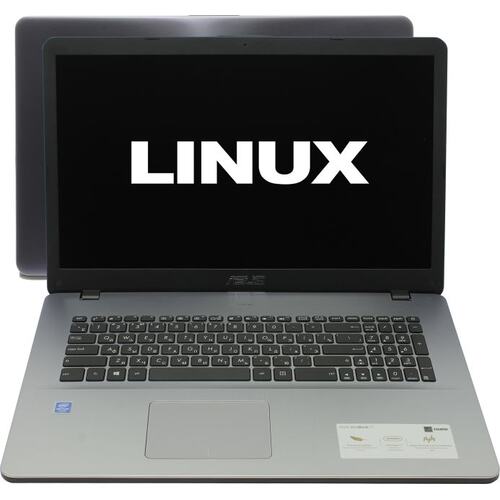 Ноутбук ASUS VivoBook X705MA <X705MA-BX041> (Intel Pentium Silver N5000, 4 ГБ, 500 Гб HDD, WiFi, Bluetooth, Linux, 17")