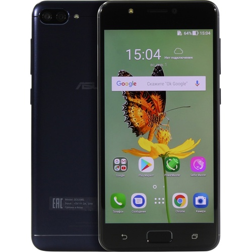 Смартфон ASUS Zenfone 4 Max ZC520KL Black 16 Гб Dual nano SIM