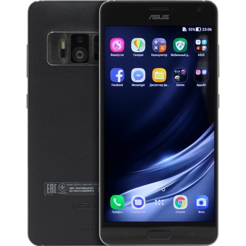 Смартфон ASUS Zenfone AR ZS571KL Black 128 Гб Dual nano SIM