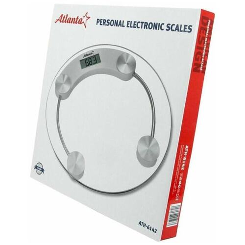 Весы напольные электронные ATLANTA ATH-6142 (white)