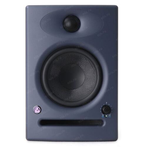 AuraSonics SOURCE 5 активный студийный монитор (bi-amp) 5,25" стекловолокно +1" шёлк, регулятор громкости, 45+35Вт, 55-