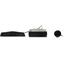 AutoExpert < PS-4L Profi Black> Парковочная система (4 датчика, d=18мм, чёрные), вид спереди