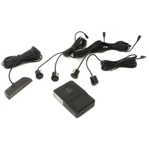 AutoExpert < PS-4L Profi Black> Парковочная система (4 датчика, d=18мм, чёрные)
