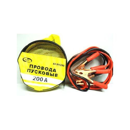 AUTOvirazh (AV-911200) Провода пусковые, 200 А, в сумке ПВХ
