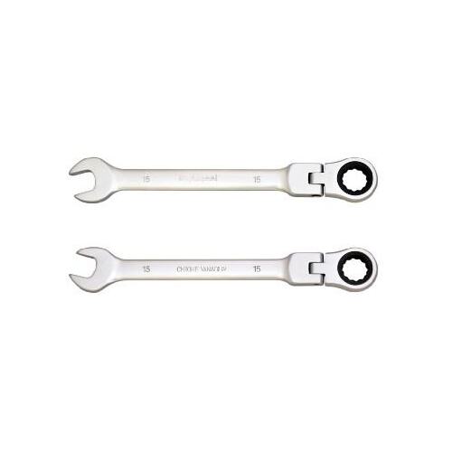AV Steel (AV-315208) Ключ комб трещоточный с шарниром 8мм AV Steel