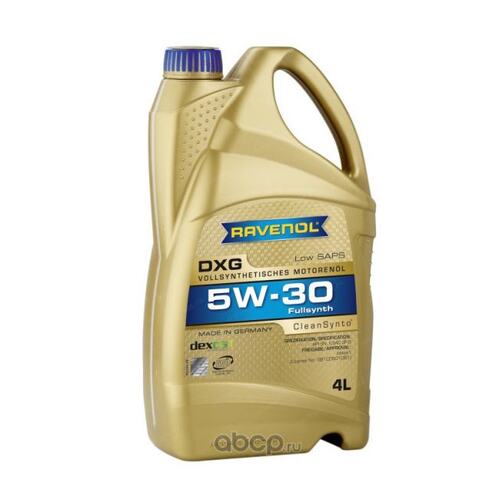 RAVENOL <4014835732391> RAVENOL DXG SAE 5W-30 ( 4л)