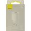 Baseus Compact Quick Charger U+C 20W EU White (CCXJ-B02),  