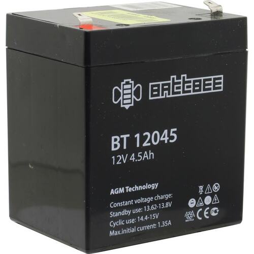 Аккумулятор для ИБП (батарея для UPS) Battbee BT 12045 12В 4.5 Ач