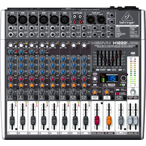 Микшер Behringer XENYX Behringer QX1222USB
