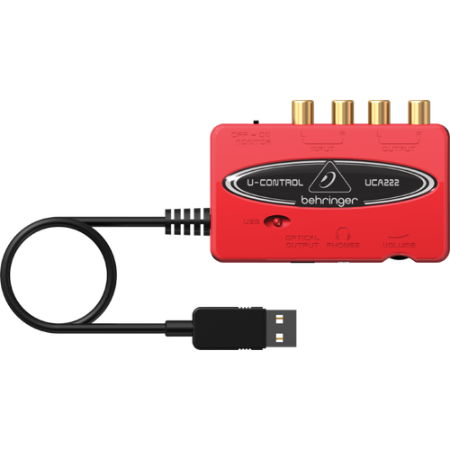 Аудиоинтерфейс USB 2.0 Behringer U-CONTROL Behringer UCA222