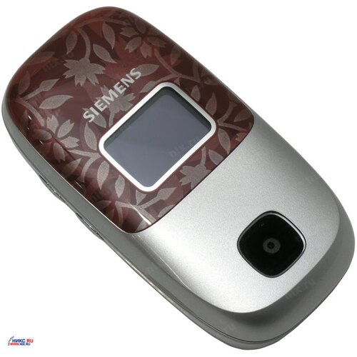 Siemens CL75 Silk Flower Red (900/1800/1900, Shell, LCD 128x160@256k+64x96@64k, GPRS+IrDA,фото,MMS, Li-Ion, 90г)
