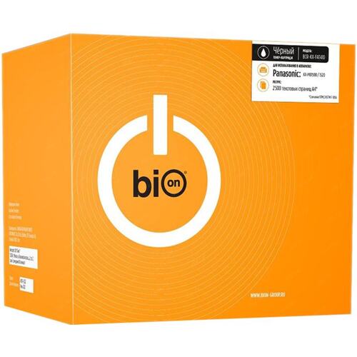 Картридж черный (или контейнер с черными чернилами) BION BCR-KX-FAT410
