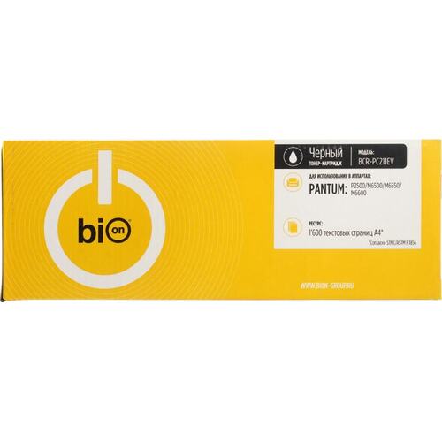 Картридж черный (или контейнер с черными чернилами) BION BCR-PC-211EV