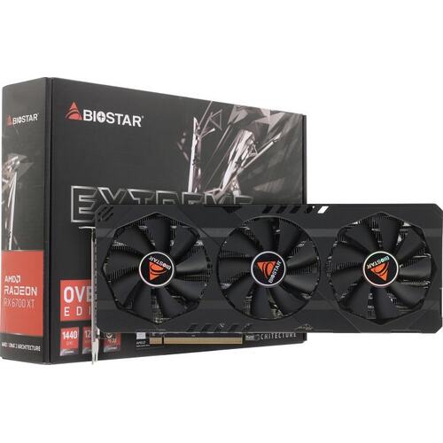 Игровая видеокарта Biostar VA67S6TML9-SBSRH-BS2 RADEON RX 6700 XT 12 Гб GDDR6