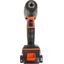 Дрель-шуруповерт Black & Decker BDCDC18K1B-QW аккум. патрон:быстрозажимной (кейс в комплекте), вид спереди