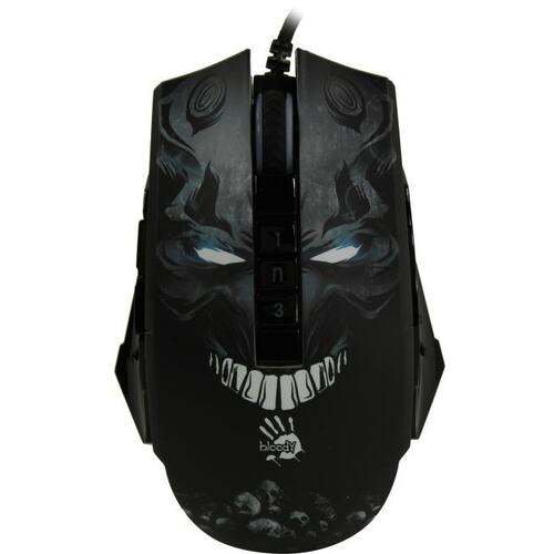 Проводная Мышь Bloody Sport (battle-gear eSport) P85S SKULL ACTIVATED (USB 2.0, 8btn, 8000 dpi)