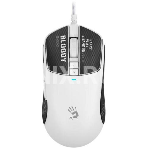 Мышь A4Tech Bloody W72 Ultra белый оптическая 20000dpi USB 6but