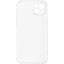 Чехол BoraSCO Чехол Bumper Case для Apple iPhone 15 Plus Прозрачный, вид спереди