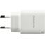 Зарядка USB-устройств от 220В BOROFONE BA83A Flare Star Set White USB Type A "мама", USB Type C "мама" (20 Вт), вид сверху