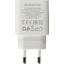 Зарядка USB-устройств от 220В BOROFONE BA88A Navy White USB Type A "мама", USB Type C "мама" (20 Вт), вид сверху