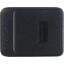 Зарядка USB-устройств от 220В BOROFONE BAS11A Black USB Type A "мама" (10.5 Вт), вид спереди