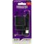 Зарядка USB-устройств от 220В BOROFONE BAS11A Set Black USB Type A "мама" (10.5 Вт), вид упаковки