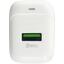 Зарядка USB-устройств от 220В BOROFONE BAS42A Set White USB Type A "мама" (18 Вт), вид спереди