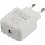 Зарядка USB-устройств от 220В BOROFONE BAS43A Set White USB Type C "мама" (20 Вт), вид основной