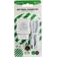 Зарядка USB-устройств от 220В BOROFONE BAS74A Set White USB Type A "мама" (10.5 Вт), вид упаковки