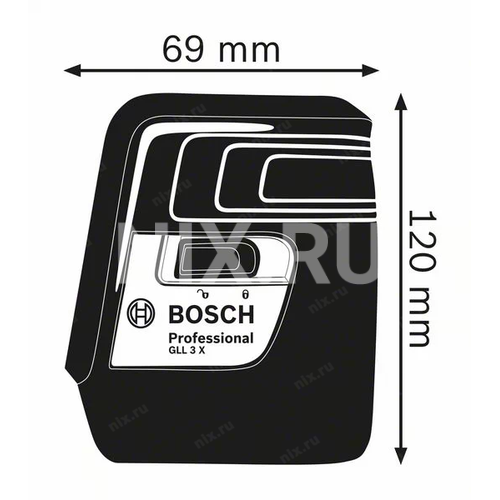 0601063CJ0 Лазерный нивелир Bosch GLL 3 X Professional