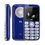 Кнопочный телефон BQ 2005 Disco Blue, вид основной красивый