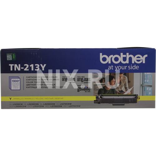 Картридж цветной (или контейнер с цветными чернилами) Brother TN-213Y (желтый)