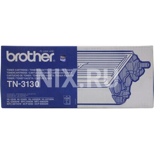 Картридж черный (или контейнер с черными чернилами) Brother TN-3130, 1 шт.