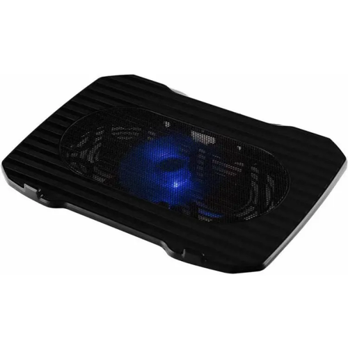Подставка для ноутбука Buro BU-LCP156-B114 15.6" 357x265x33мм 1xUSB 1x 140ммFAN 345г металлическая сетка/пластик черный