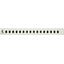 Оптический бокс Cabeus <FO-19-16SC> 1U Макс. кол-во волокон: 32 Duplex LC/SC, вид спереди
