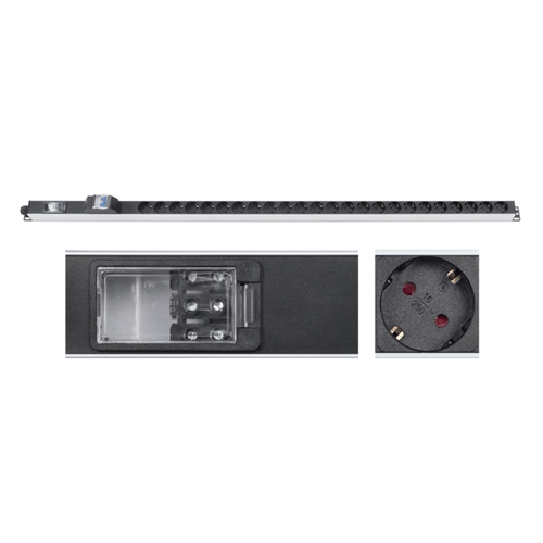 Блок силовых розеток Cabeus PDU-32-24S-B-T