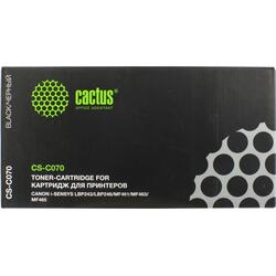 Картридж Cactus CS-C070 Black для Canon i-SENSYS LBP243/LBP246/MF461/MF463/MF465