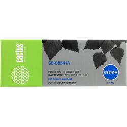 Картридж Cactus CS-CB541A Cyan для HP LJ CP1215/1515 CM1312