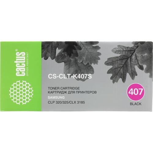 Картридж черный (или контейнер с черными чернилами) Cactus CS-CLT-K407S