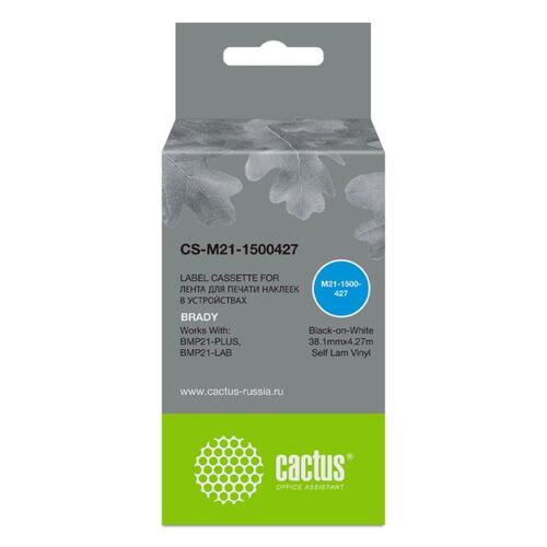 Кассета с лентой для печати этикеток Cactus CS-M21-1500427
