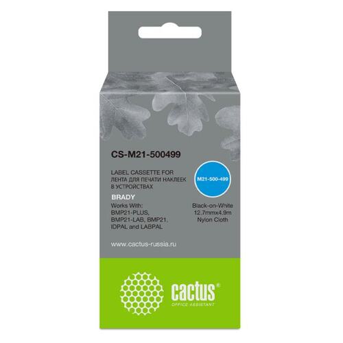 Кассета с лентой для печати этикеток Cactus CS-M21-500499