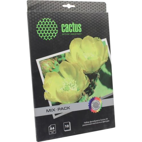 Бумага Cactus CS-Mixpack, A4 (210 x 297 мм), 10 листов